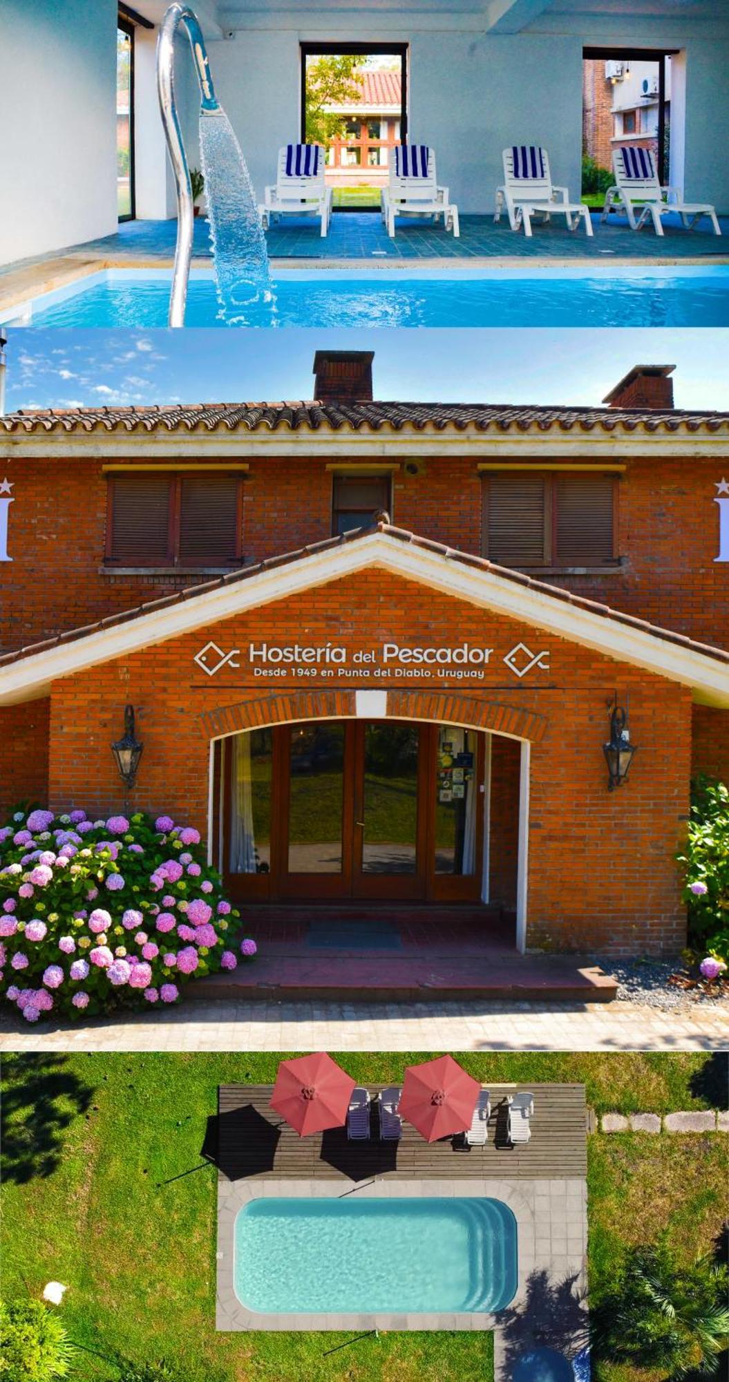 Hosteria Del Pescador Punta Del Diablo Buitenkant foto
